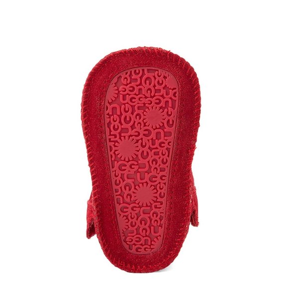 UGG Neumel Chukka Boot Samba Red Baby Size 1 - Picture 7 of 7